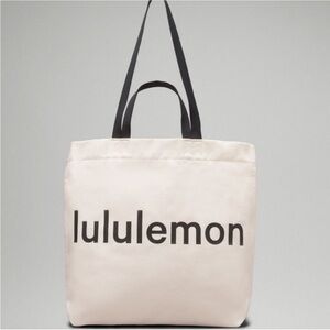 Lululemon Double-Handle Canvas Tote